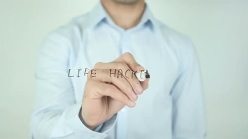 Life Hacking, écriture à l'écran