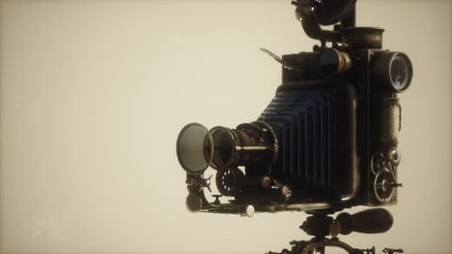 Antique Old Retro Photo Camera