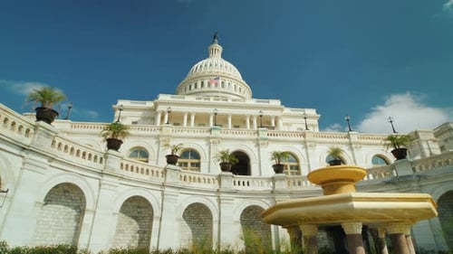 The Majestic Capitol Building in Washington, DC