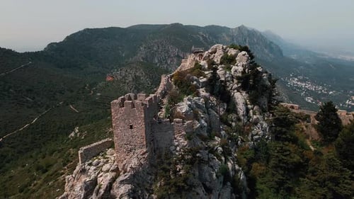 Castle at top of the mountain