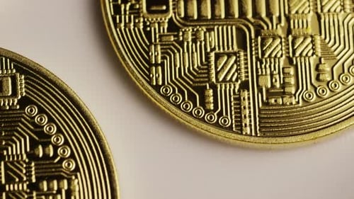 Plan rotatif de Bitcoins (cryptomonnaie numérique) - BITCOIN 0140