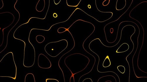 Colorful Wavy Background Loop