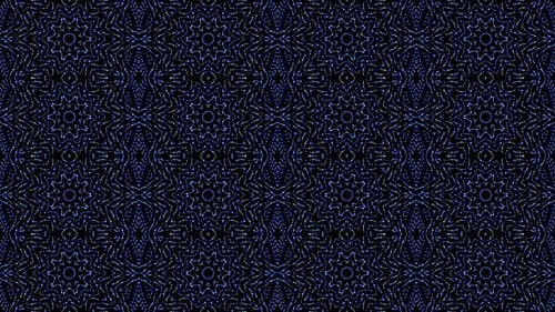 Beautiful abstract video shining bright light set smooth blue color motion on black background
