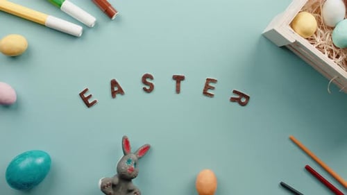 Easter Preparation, Decoration and Chocolate