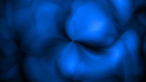 Abstract Blue Fluid Background Animation
