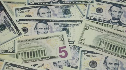 5-Dollar-Banknoten