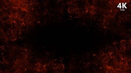 Burning Inferno Fire Frame Transition Animation