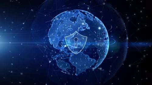 Shield Icon Of Cyber Security 982