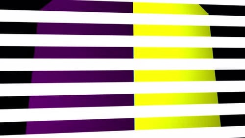 Colorful Geometric Shape Cube Loop