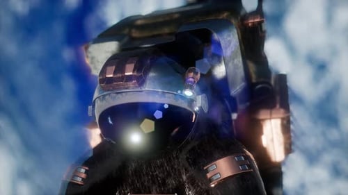 Astronaut In Outer Space