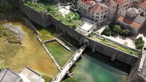 Old Bridge in Kotor, Montenegro