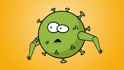 Virus Character Talking