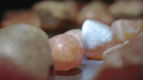 Close Up Of Gummy Candy Being Held