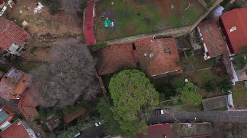 Istanbul Bosphorus Aerial View
