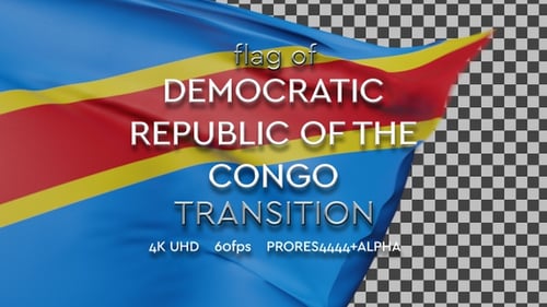 Realistic Waving Flag Transition Reveal