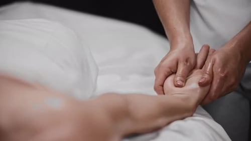 Relaxing Hand Massage at Spa