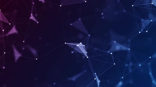 4K-Netzwerk-Hintergrund — Loopable