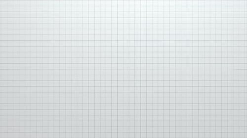 Abstract White Cube Grid Pulsating Background