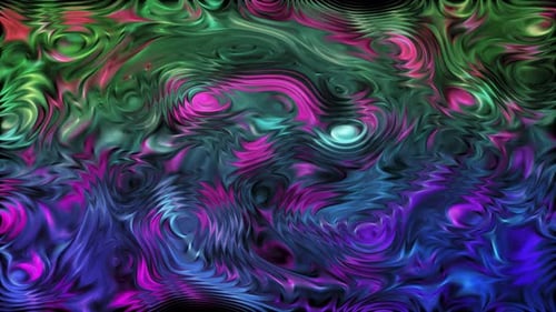 Gradient Texture and Moving Multicolor Liquid