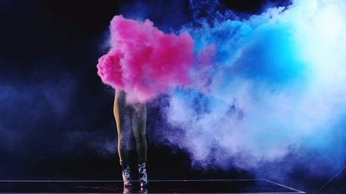 Fille suffoque
