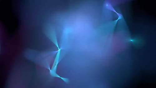 Abstract Futuristic Network Background with Glowing Connections