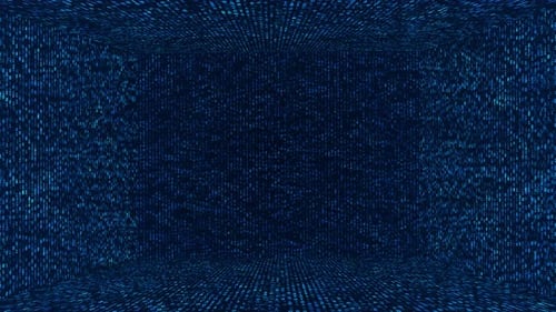 3d Computer Binary Background