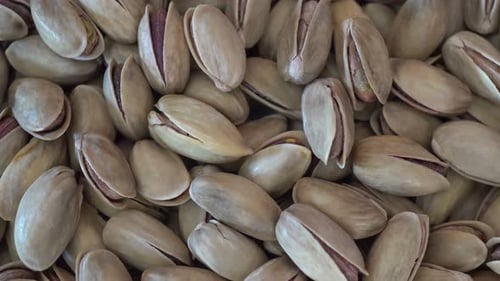 Close-Up of Delicious Pistachio Nuts