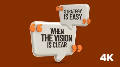 Citation inspirante : quand la vision est claire, la stratégie est facile