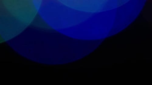 Soft Blue and Green Bokeh Abstract Background