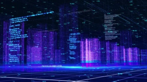 Science And Technology Sense Holographic Future Science Fiction Big Data Internet Smart City