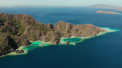 Tropical Island Busuanga, Palawan, Philippines.