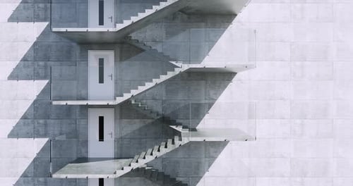 Escaleras de hormigón