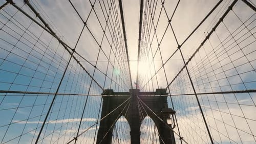 Famous Brooklyn Bridge