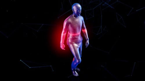 3D Scanning Of Walking Human Body