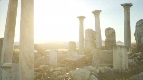 L'ancien temple grec en Italie