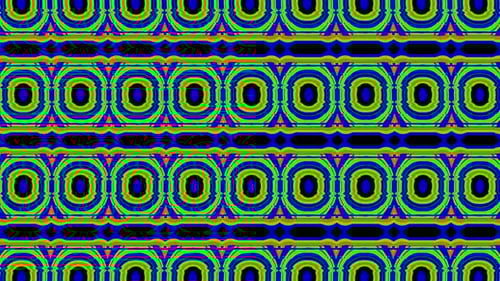 Vibrant Abstract Geometric Glitch Pattern Background Loop