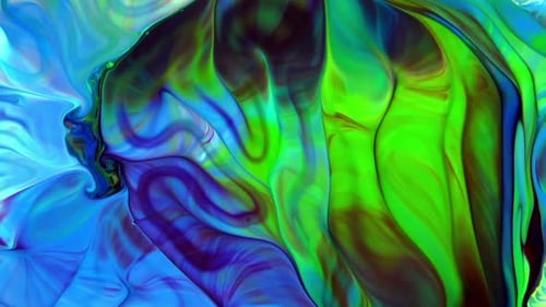 Abstract Colorful Ink Movements Spreads On Water Texture 1