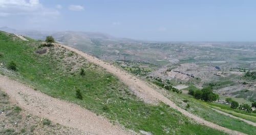 Mountains And Hill Aerial View