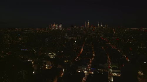 Forwards Fly Above Night City