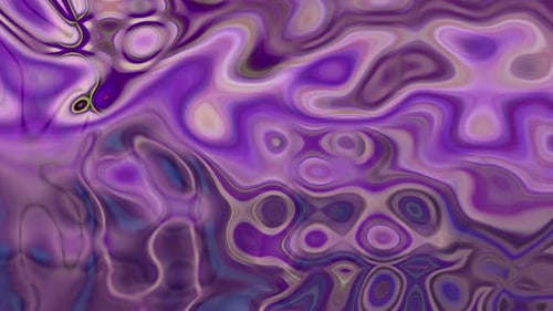 Abstract Liquid Fluid Purple Waves Background