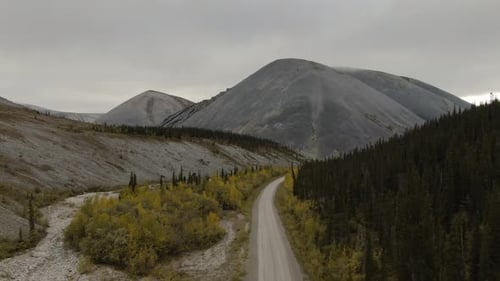 View of Scenic Road From Above