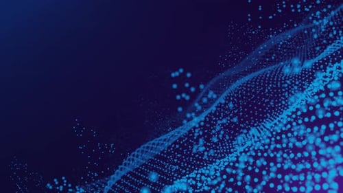 Abstract technology dynamic background.