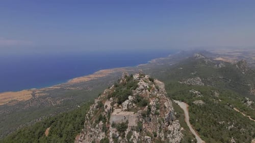 Castle at top of the mountain