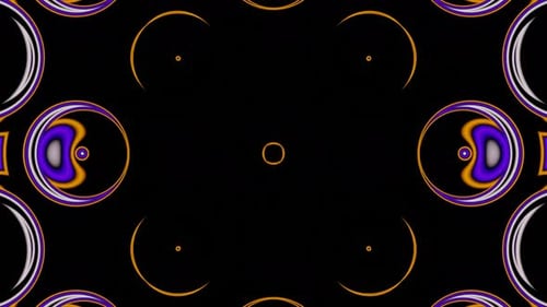 Boucle VJ sur fond clair dynamique abstrait