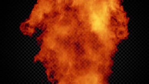Säule der Flamme