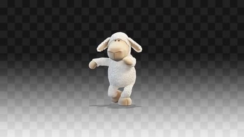 Plush Little Lamp Dancing Salsa