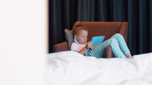 Home Leisure with Tablet Computer