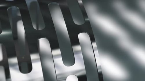 Modern Rotating Abstract Geometric Background