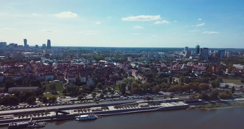 Aerial View Of Warsaw