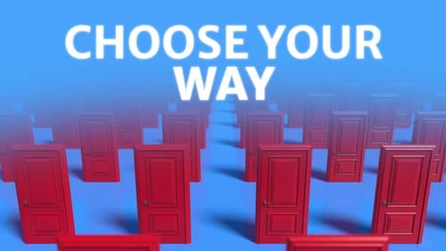 Escolha o seu caminho